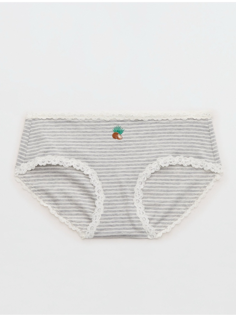 NWT Aerie Superchill Cotton Lace Boybrief Panty